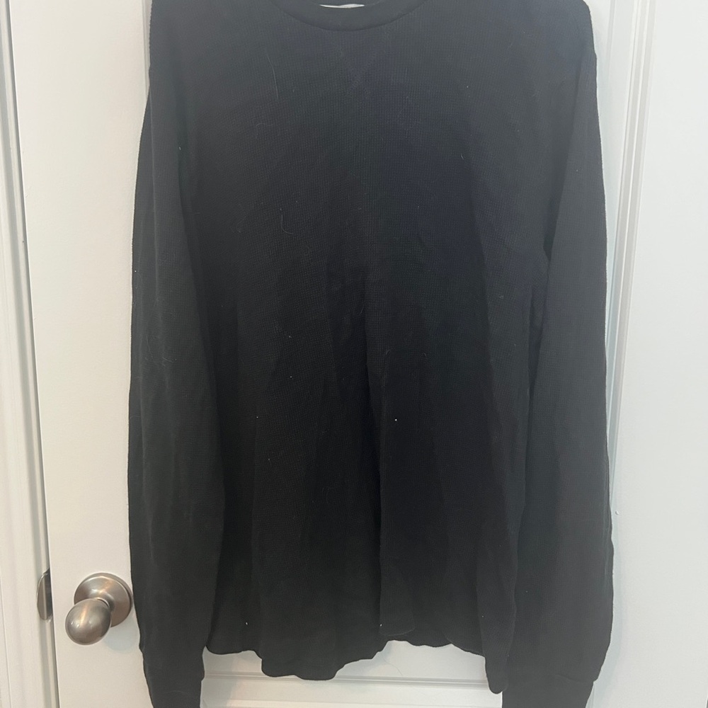 Old Navy Men's Black Long Sleeve Tee